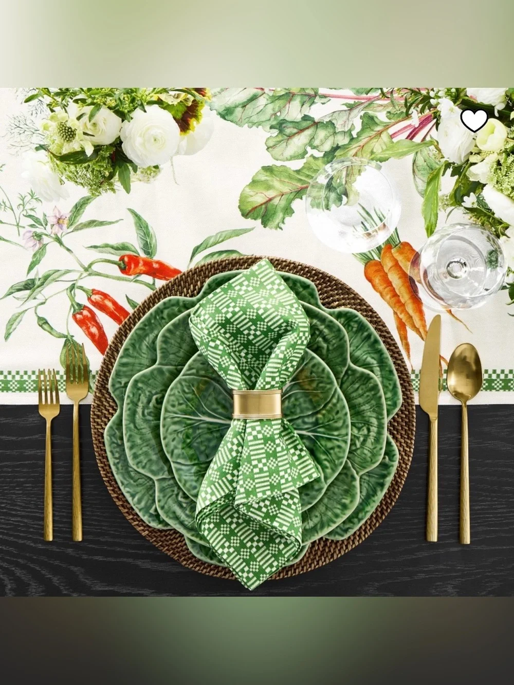 Williams Sonoma 100% Cotton Geometric Check Napkins Set of 2
